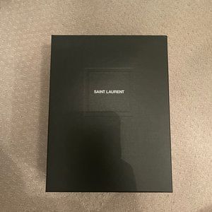 Ysl wallet clutch box